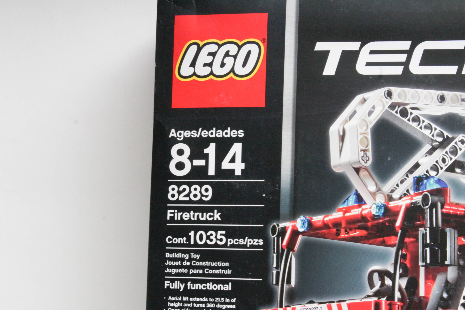 Lego Technic Combine Harvester and Firetruck