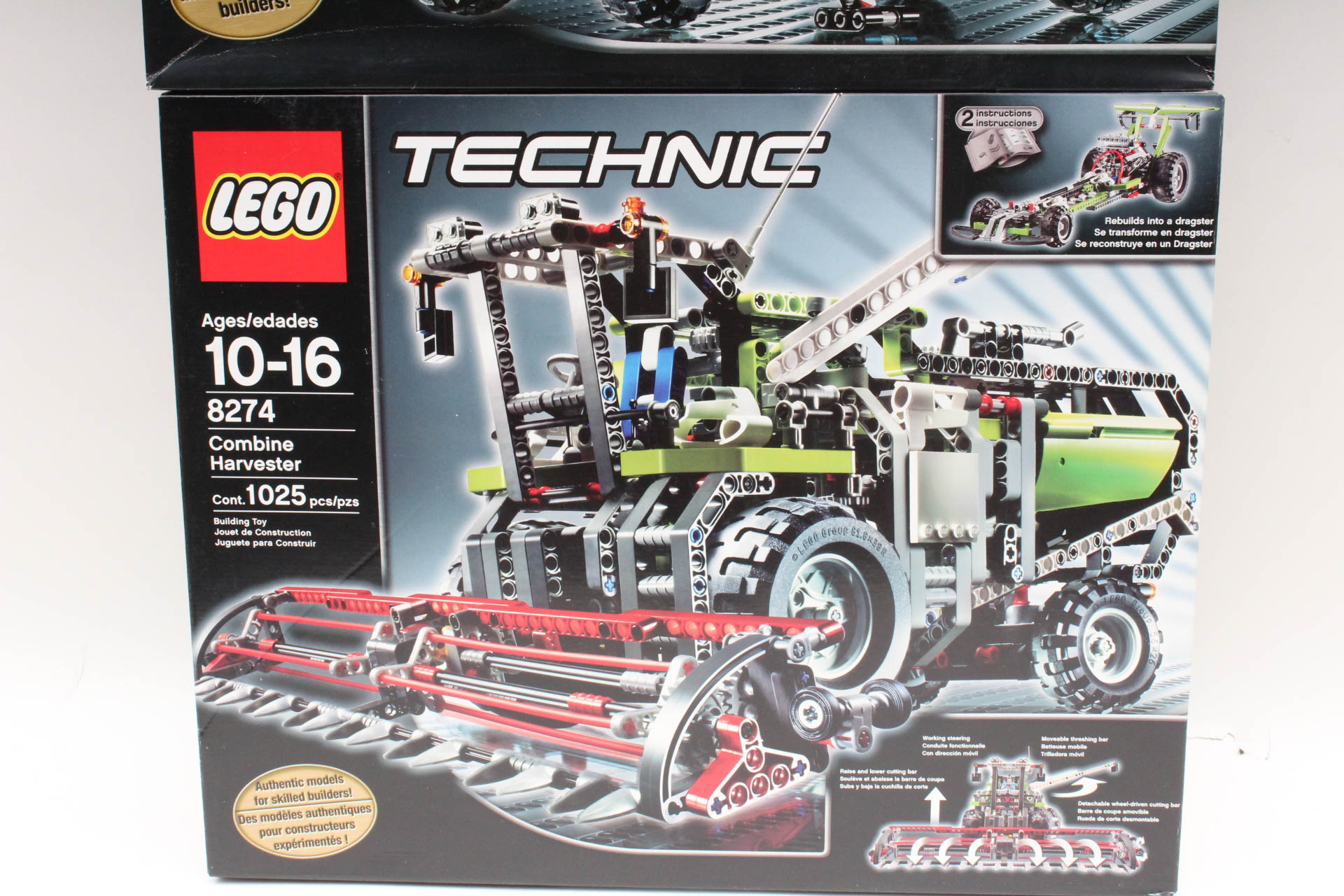 Lego Technic Combine Harvester and Firetruck