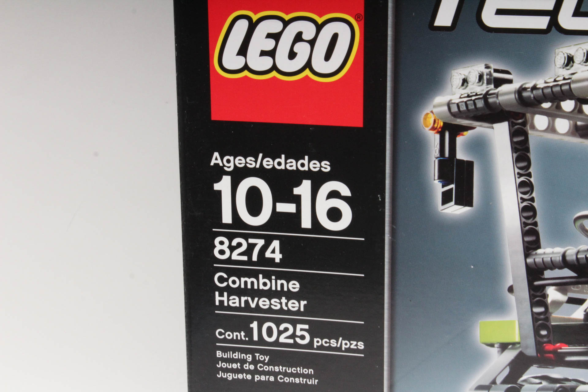 Lego Technic Combine Harvester and Firetruck