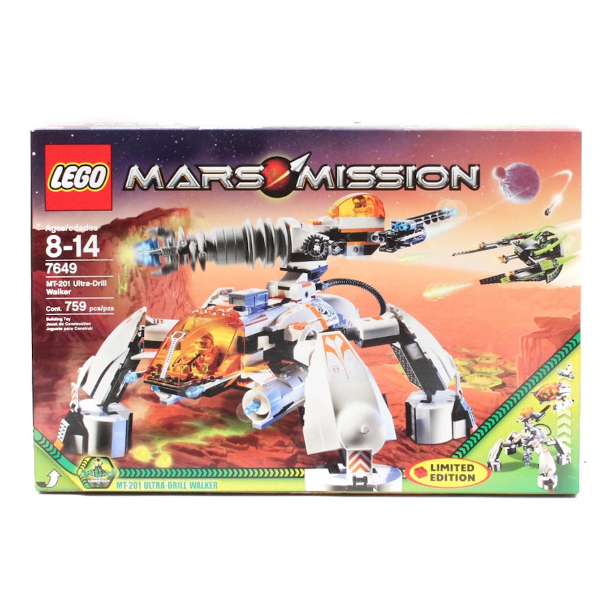 Lego "Mars Mission" 7649 "MT-201 Ultra-Drill Walker"