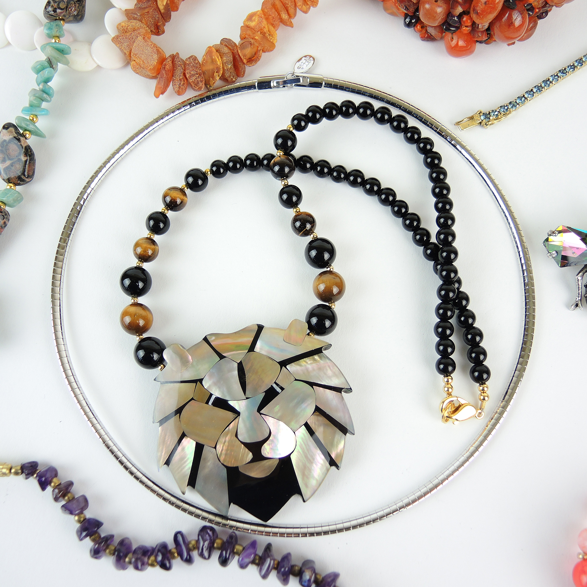 Generous Collection of Beaded and Rhinestone Costume Jewelry