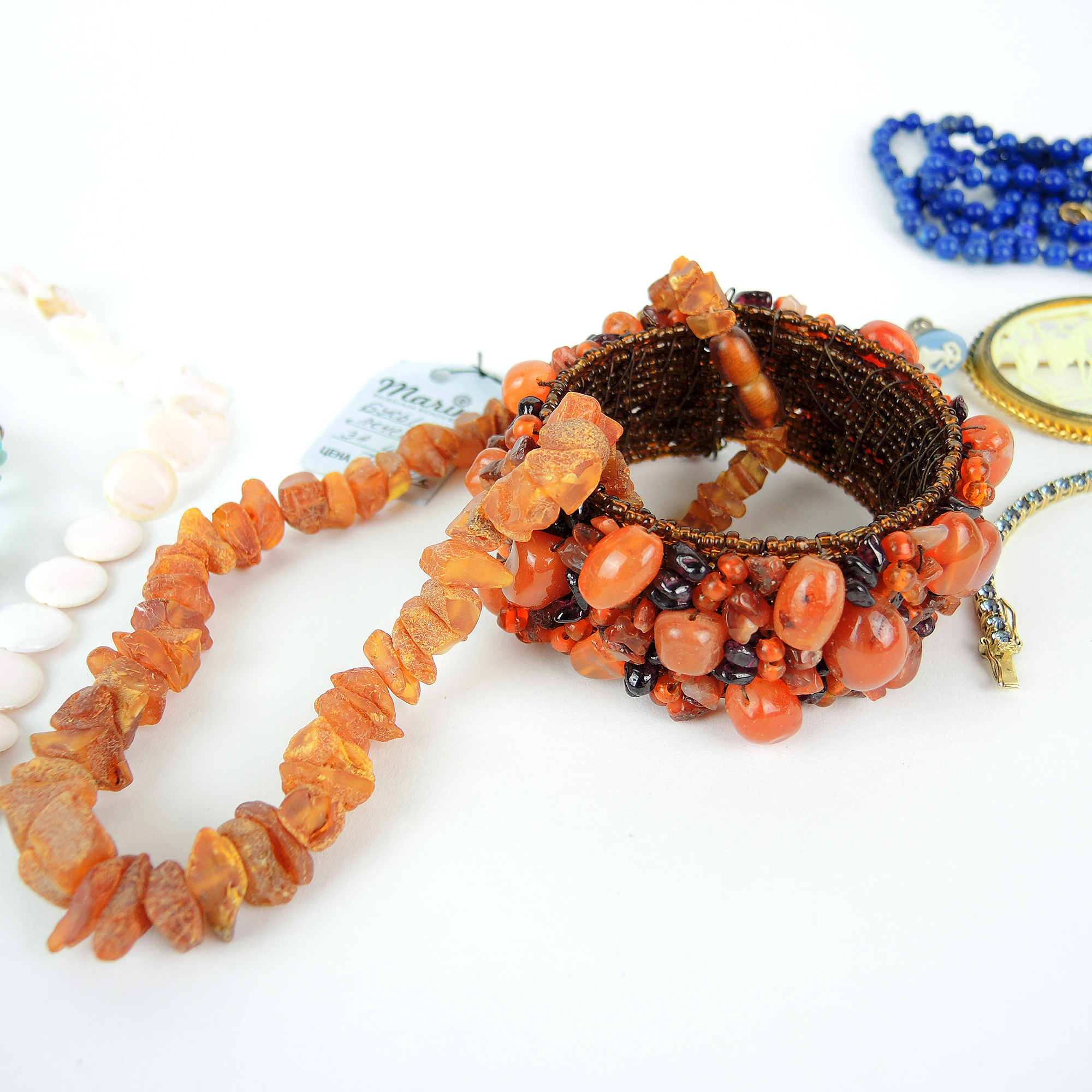 Generous Collection of Beaded and Rhinestone Costume Jewelry