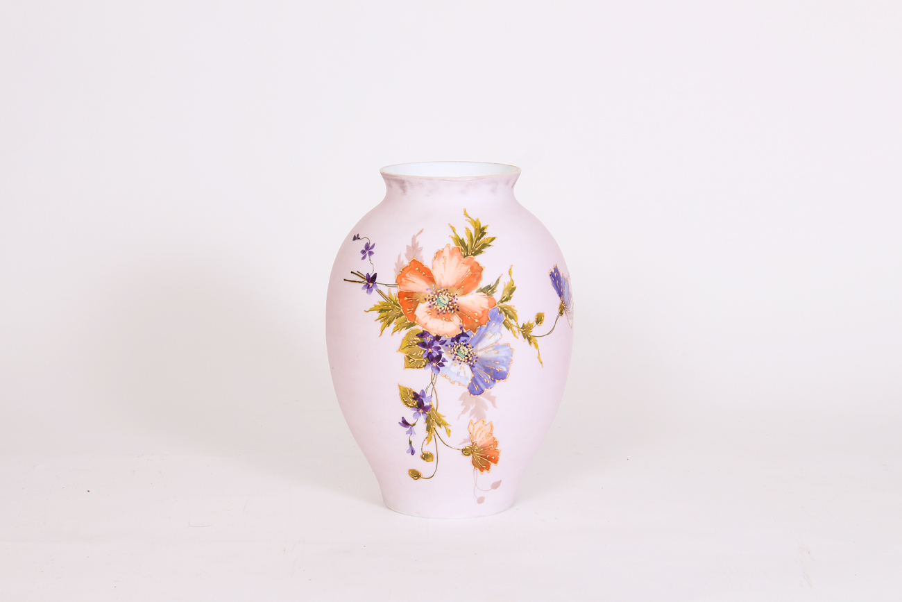 Hand-Painted Austrian Vase