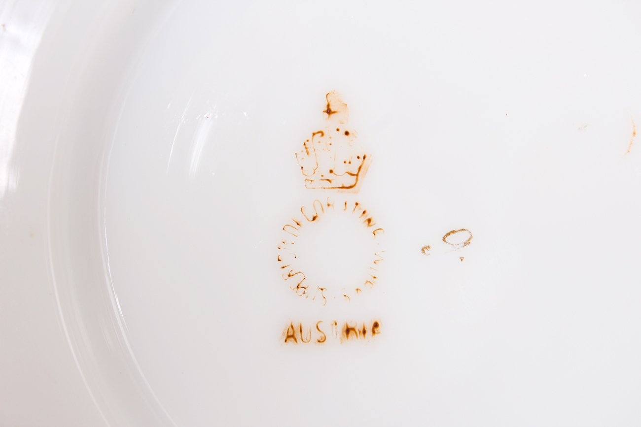 Hand-Painted Austrian Vase