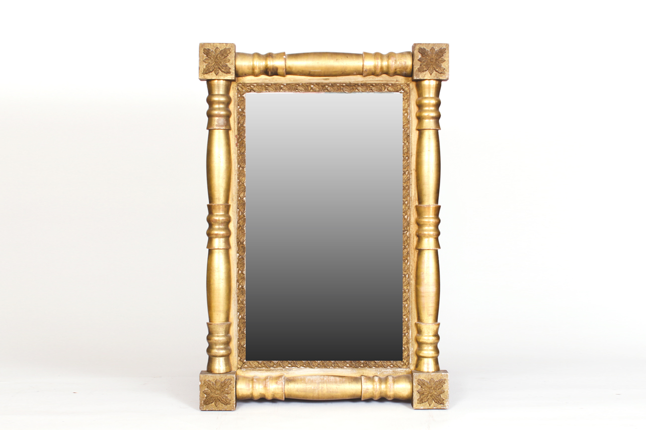 Gold Gilt Wooden Framed Mirror