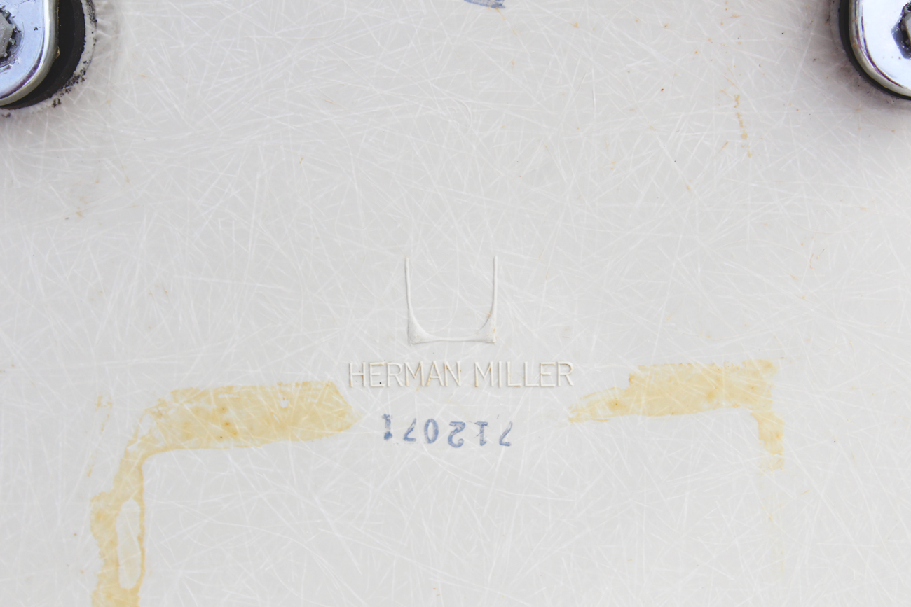 Mid Century Modern Herman Miller Eames Swiveling Bucket Chairs