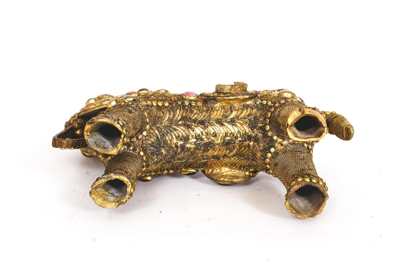 Decorative Brass and Wire Horse