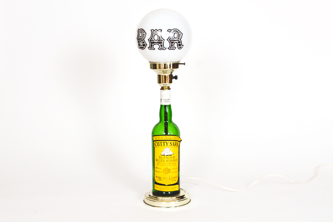 Whisky Bottle Bar Lamp