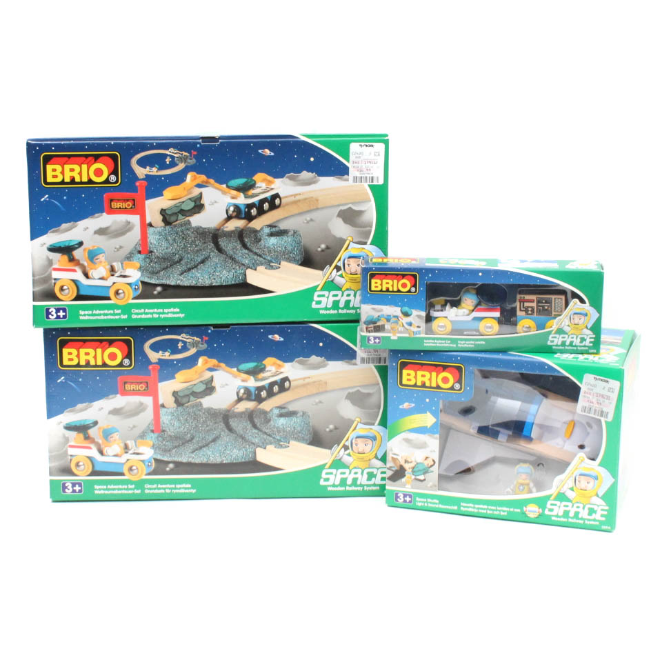 Brio "Space" Wooden Railway Toys