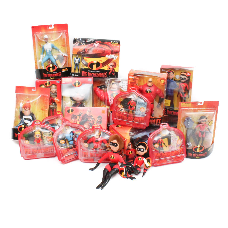 Disney Pixar "The Incredibles" Toy Collection
