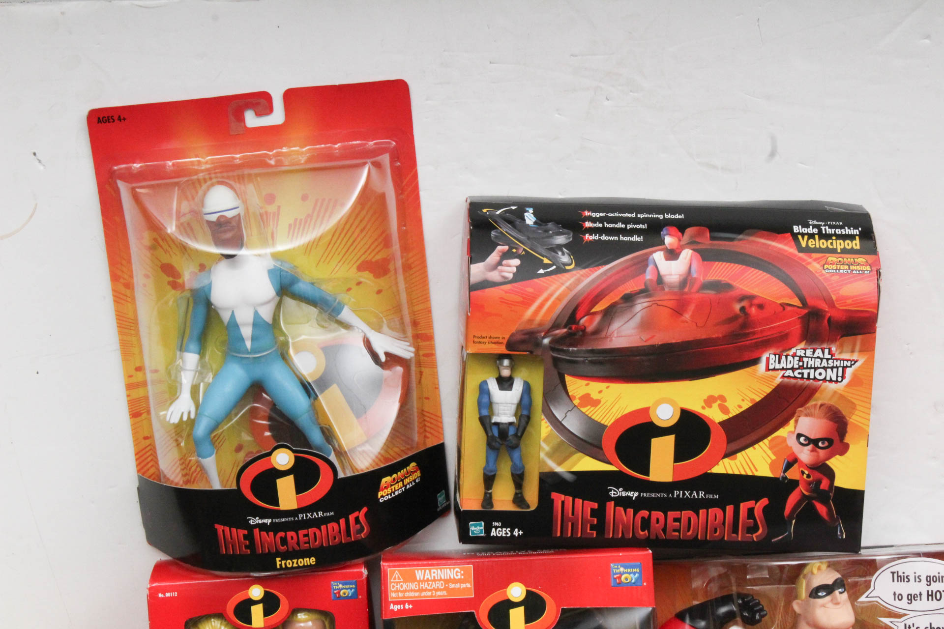 Disney Pixar "The Incredibles" Toy Collection