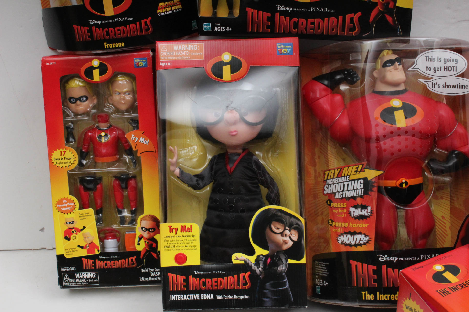 Disney Pixar "The Incredibles" Toy Collection
