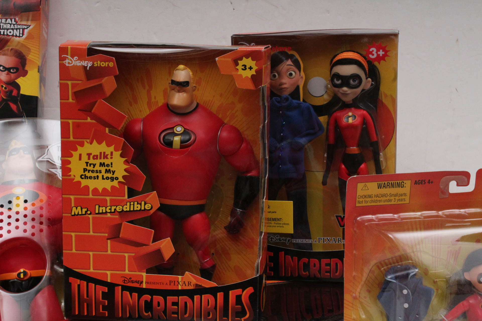 Disney Pixar "The Incredibles" Toy Collection