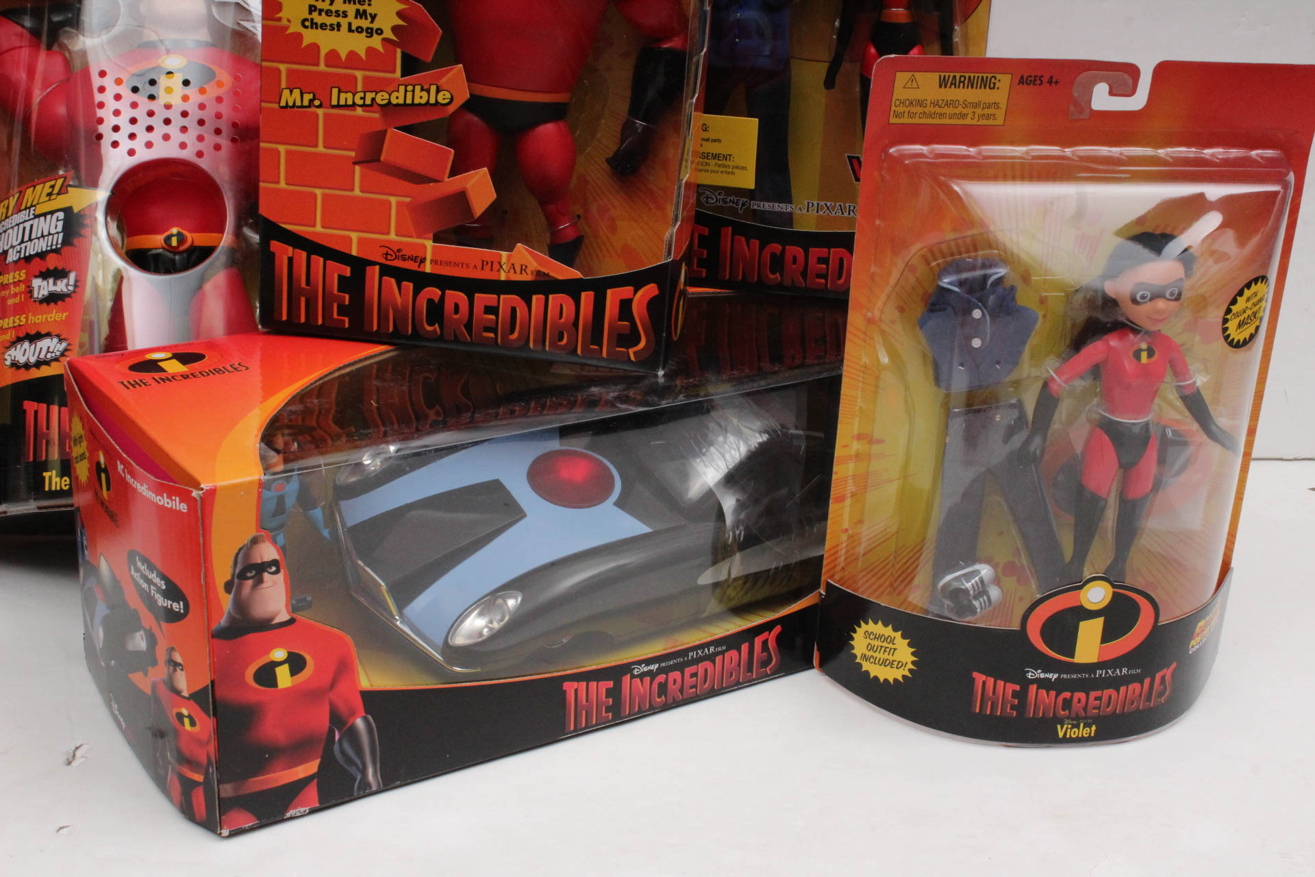 Disney Pixar "The Incredibles" Toy Collection