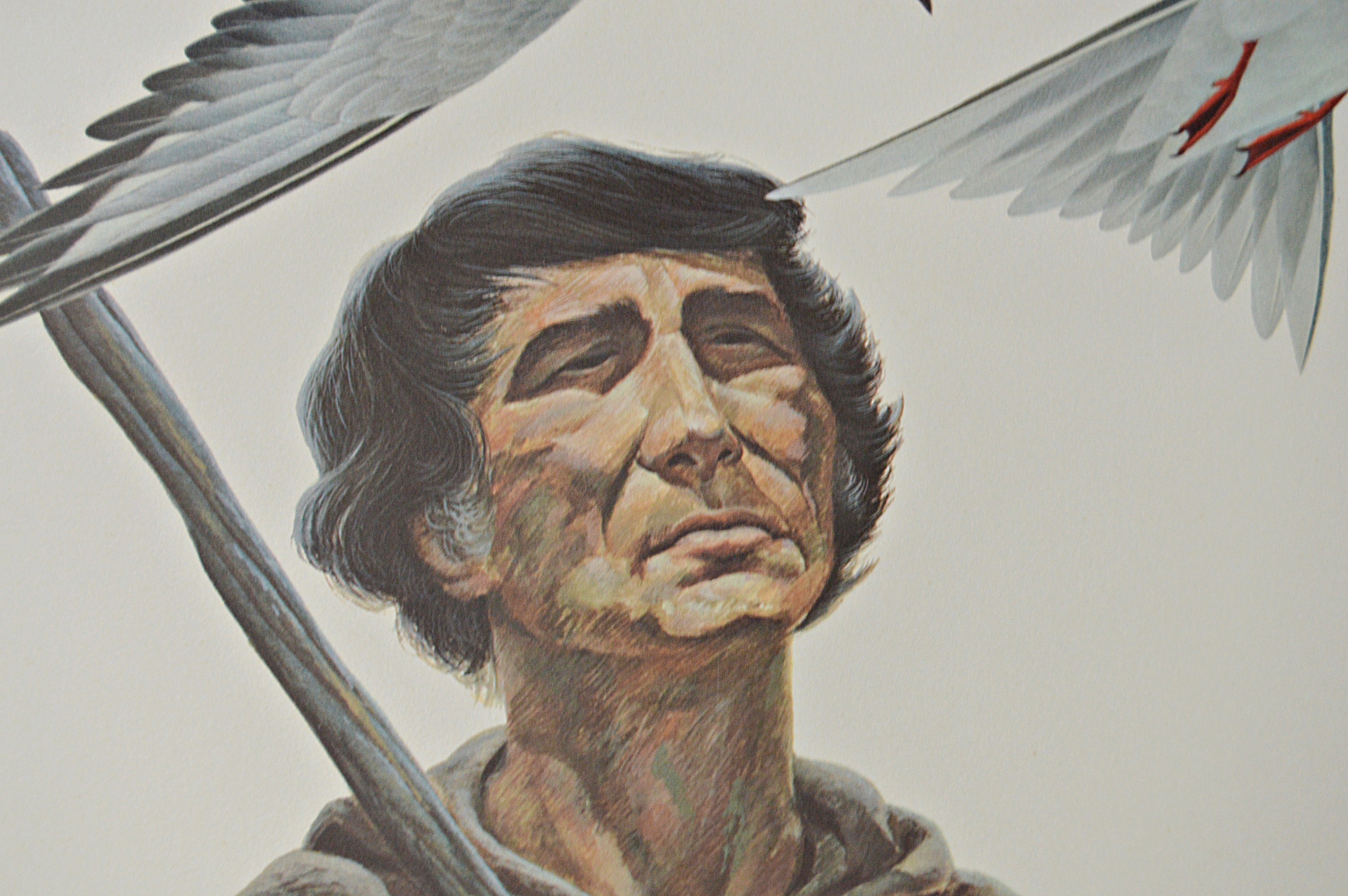 John Ruthven Signed Limited Edition Offset Lithograph "St.Francis of Assisi"
