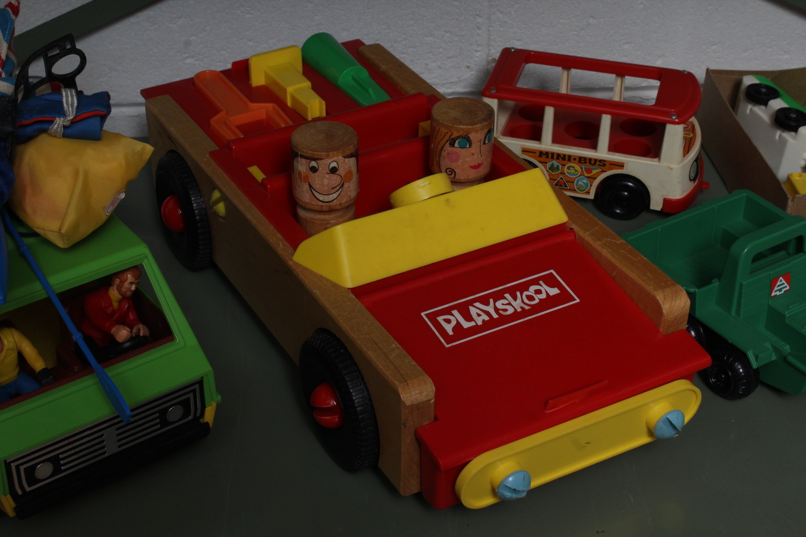 Vintage Fisher-Price and Playskool Toys