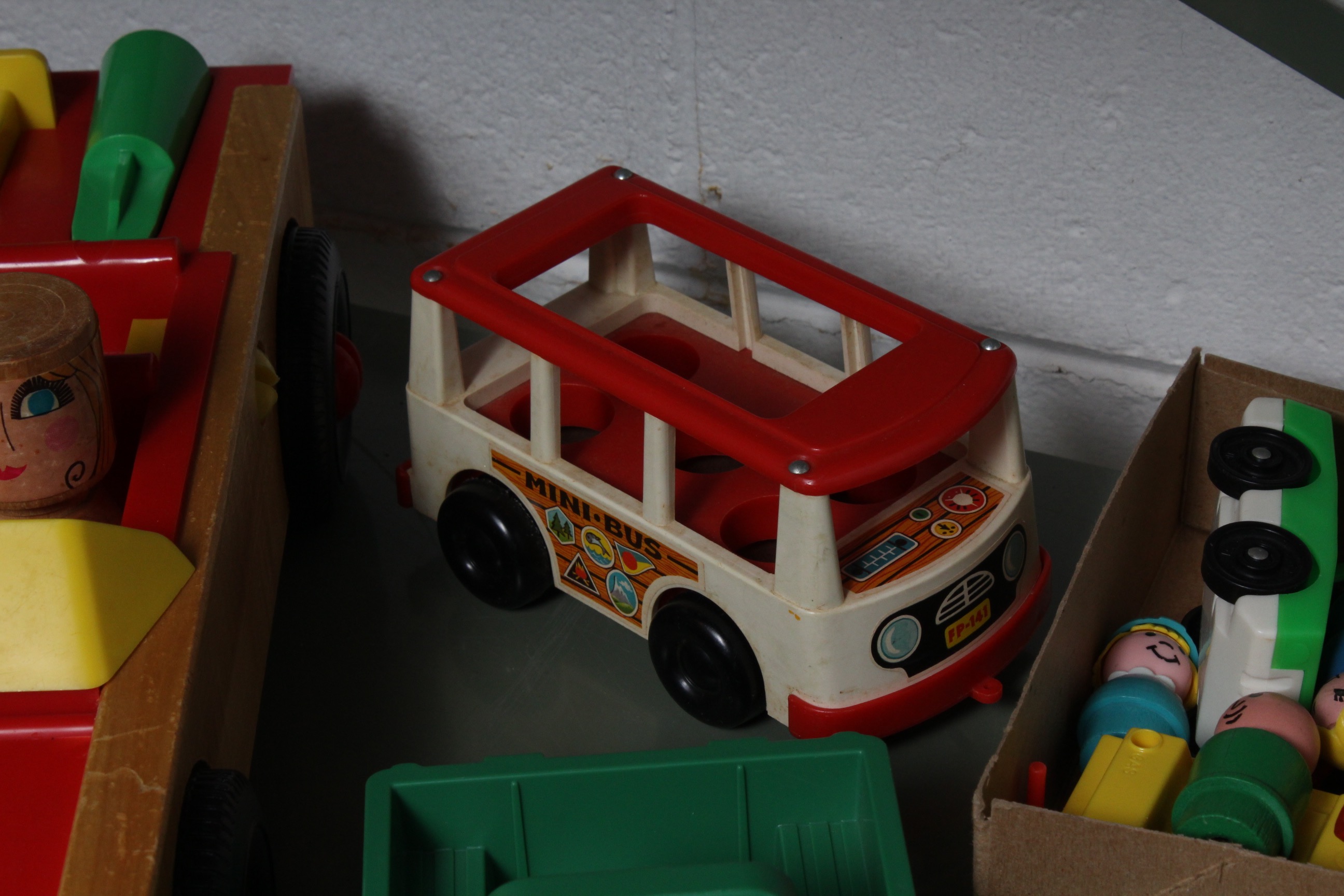 Vintage Fisher-Price and Playskool Toys