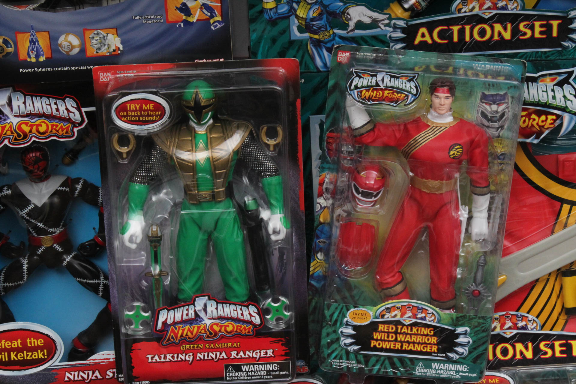 Power Rangers Action Figure Collection