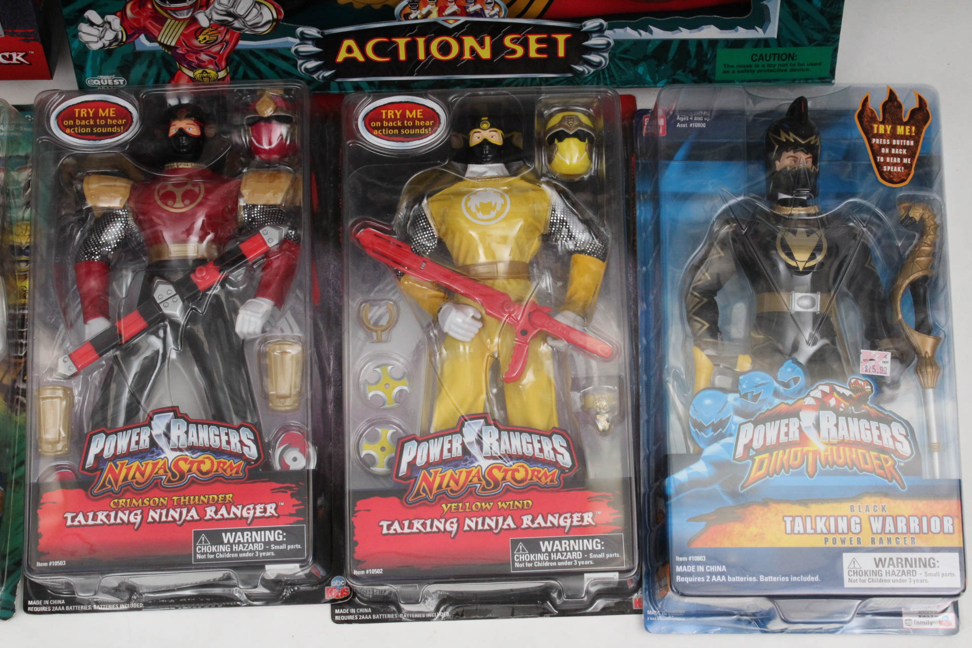 Power Rangers Action Figure Collection