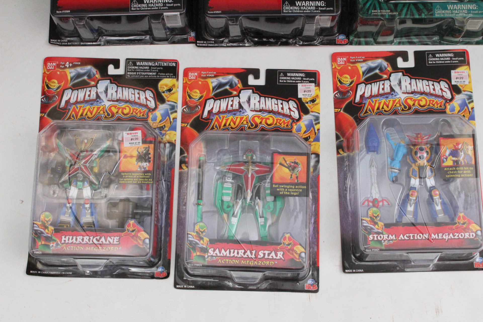 Power Rangers Action Figure Collection