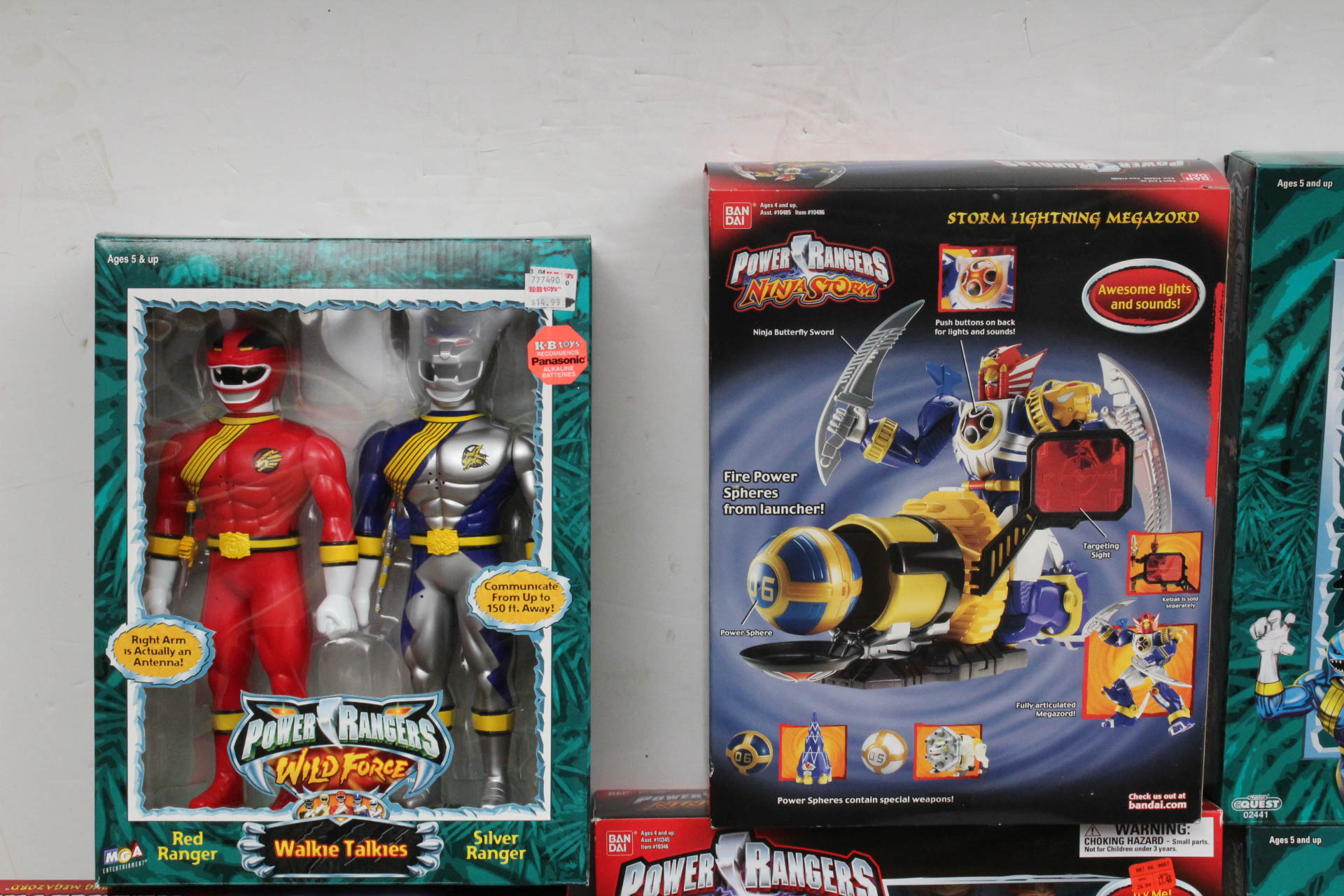 Power Rangers Action Figure Collection