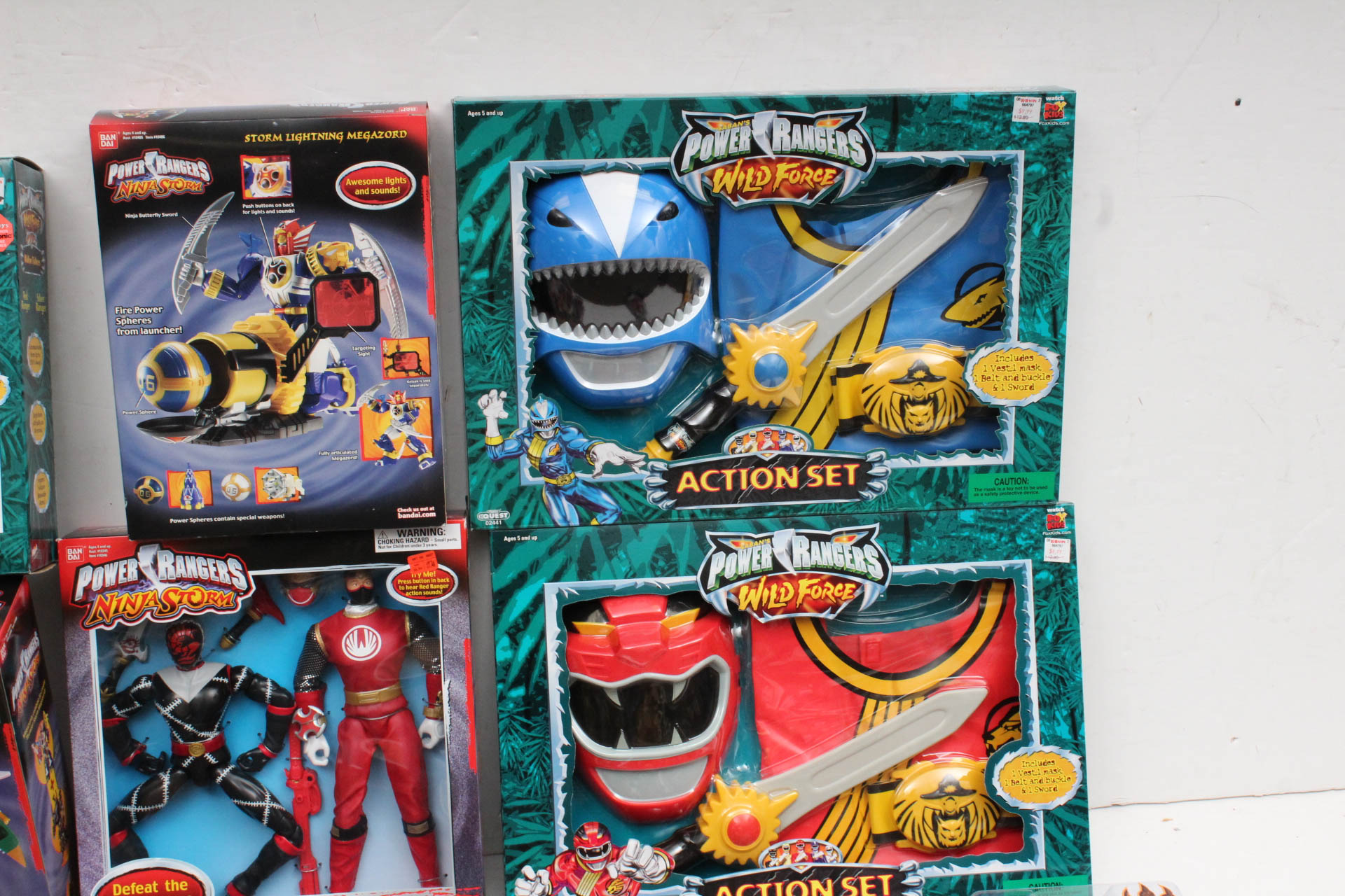 Power Rangers Action Figure Collection