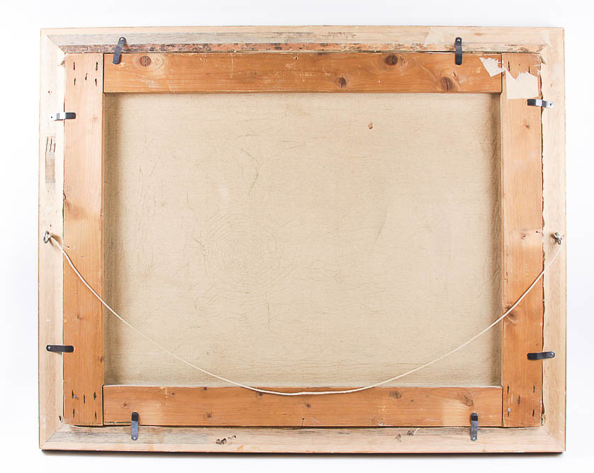 Jan V. Lersel Oil Painting on Canvas