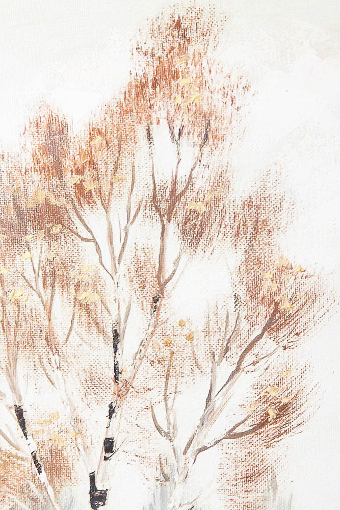 Original Landscape Oil Painting on Canvas by Sauer