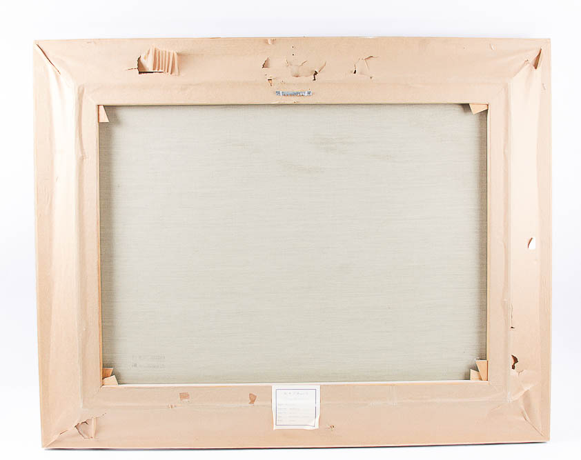 Original Landscape Oil Painting on Canvas by Sauer