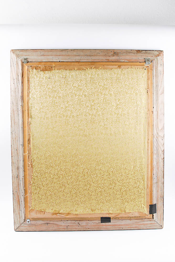 Jean Garland Original Oil Painting on Canvas Depicting Adobe Ruins