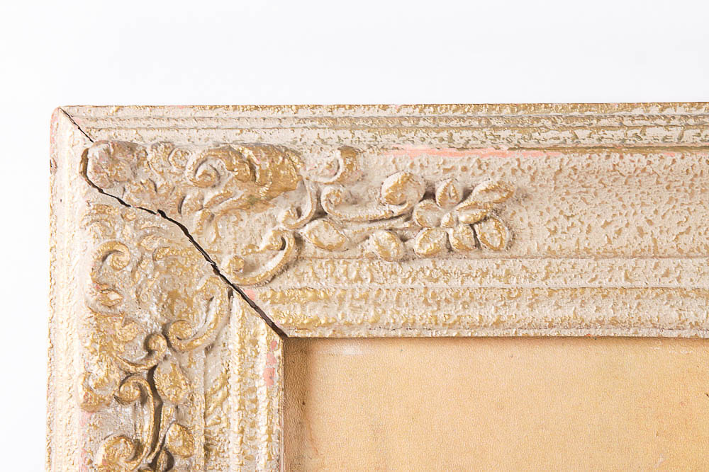 Framed Vintage Offset Lithograph Print on Board