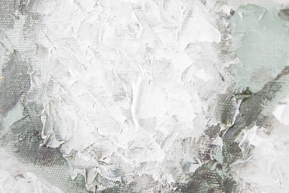 Gardner Floral Still Life Painting on Canvas