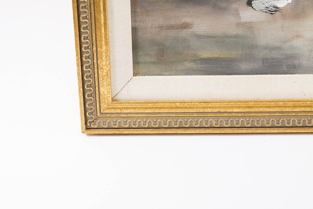 Gardner Floral Still Life Painting on Canvas