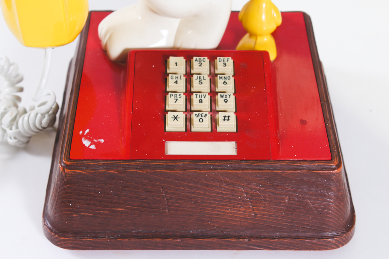1976 "The Snoopy and Woodstock Phone"