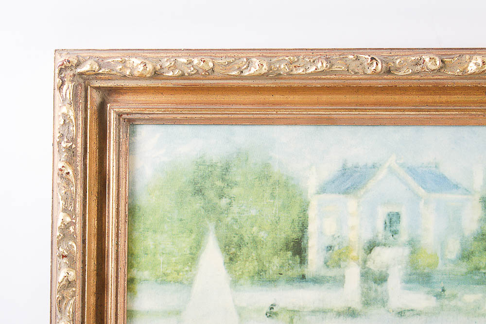 Framed Print "Boating on the Seine" after Pierre-Auguste Renoir