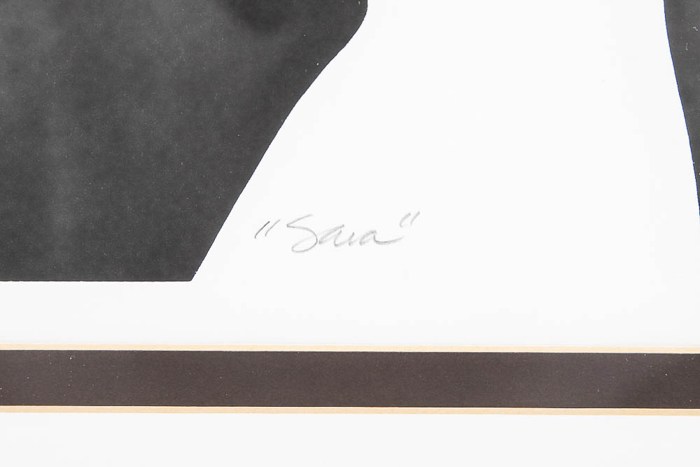 Signed Limited Edition Serigraph "Sara"