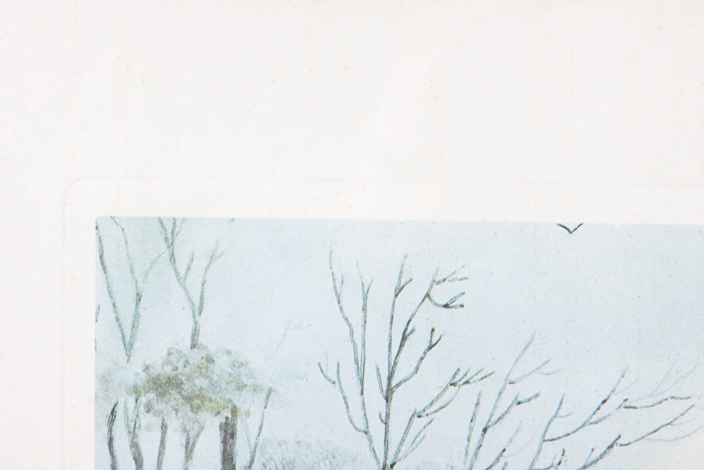 Lithograph Print "The Noble Tips" After Antique Engraving by Hung & Mackrel