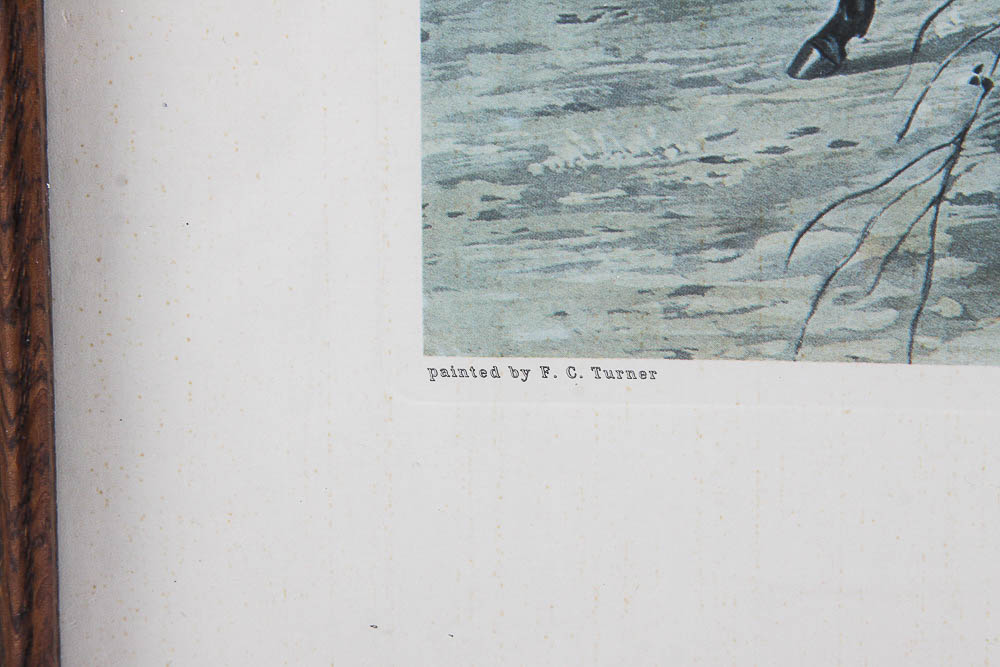 Lithograph Print "The Noble Tips" After Antique Engraving by Hung & Mackrel