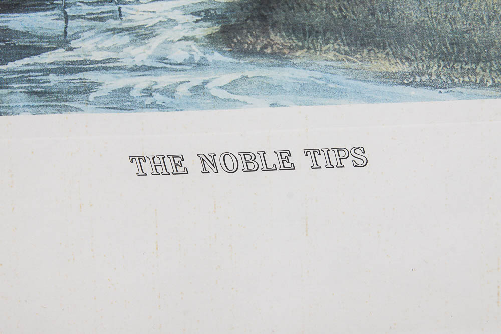 Lithograph Print "The Noble Tips" After Antique Engraving by Hung & Mackrel