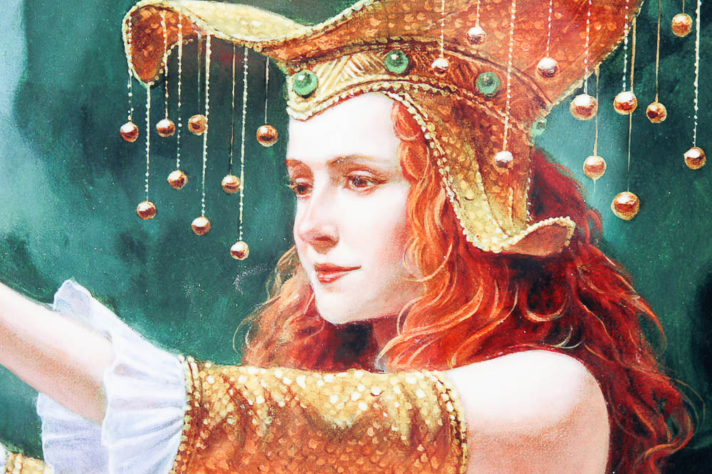 Framed, Signed Giclée Aluminum Print "Evolution" by Michael Cheval