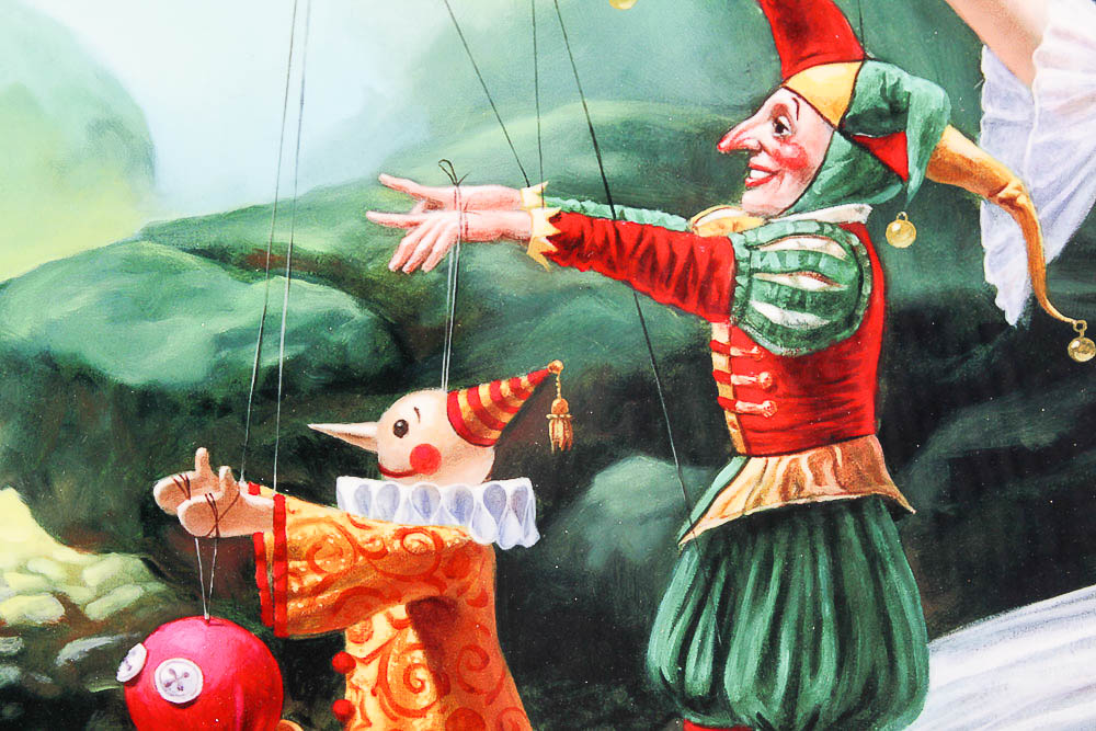 Framed, Signed Giclée Aluminum Print "Evolution" by Michael Cheval