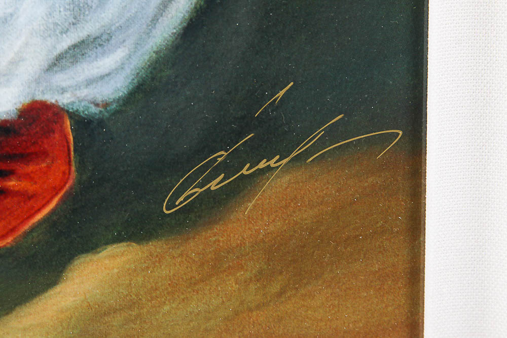 Framed, Signed Giclée Aluminum Print "Evolution" by Michael Cheval