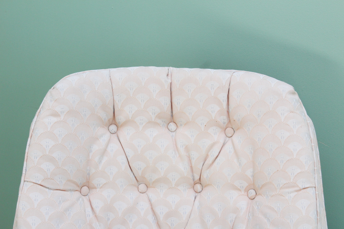 Conover Chair Co. Upholstered Chair and Ottoman