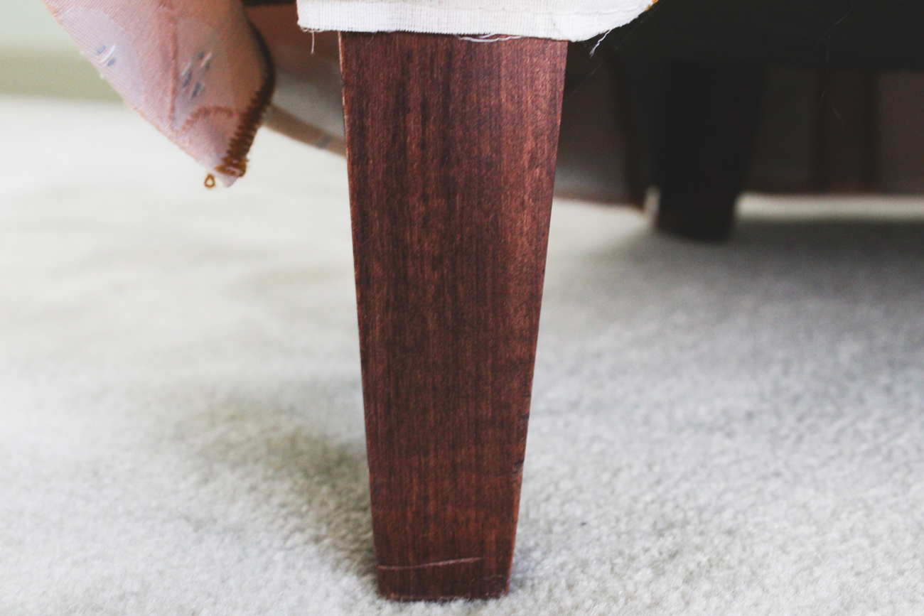 Conover Chair Co. Upholstered Chair and Ottoman