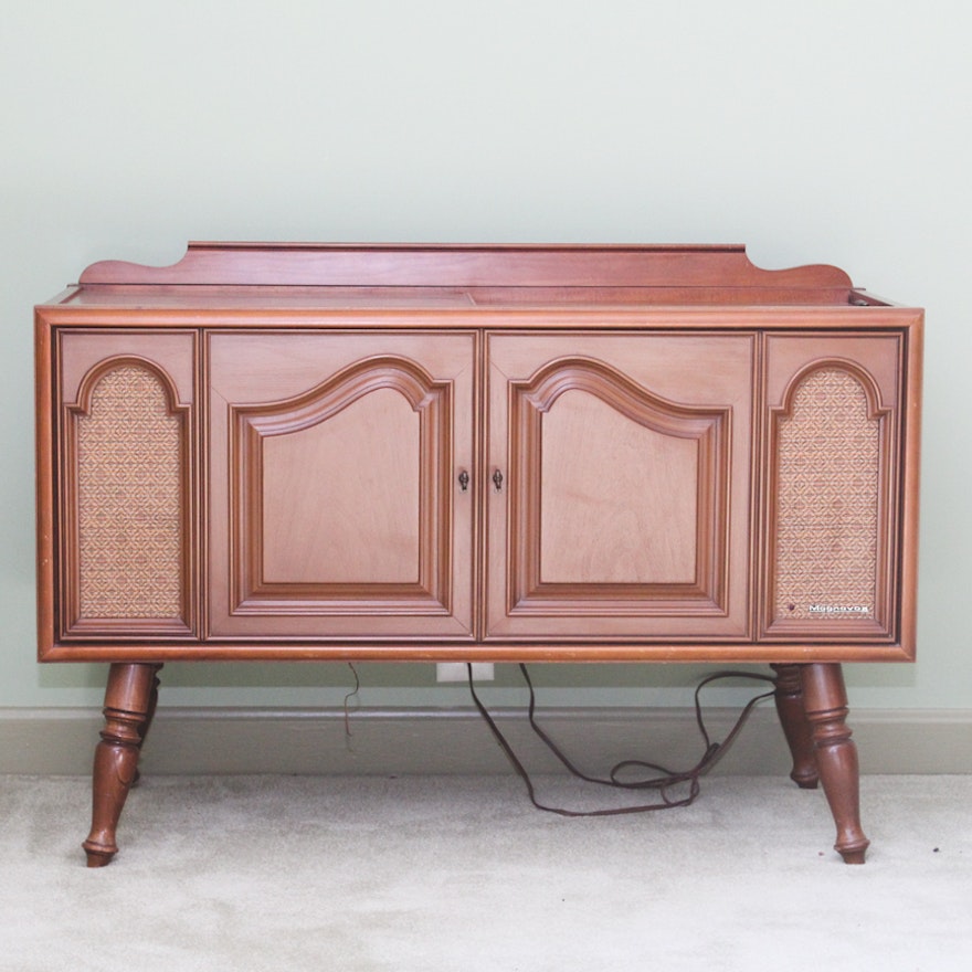 Vintage Magnavox Console Radio and Record Player