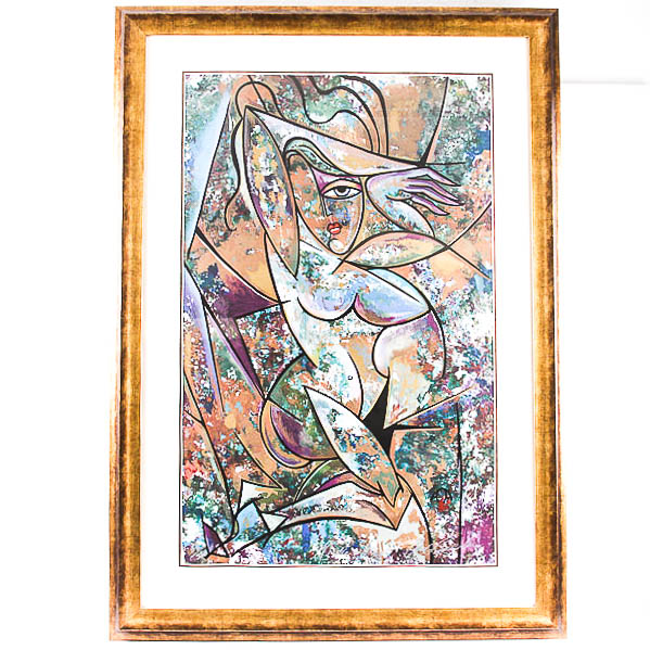 Anthony Armstrong "Nude with Drapery II" Signed Limited Edition Serigraph