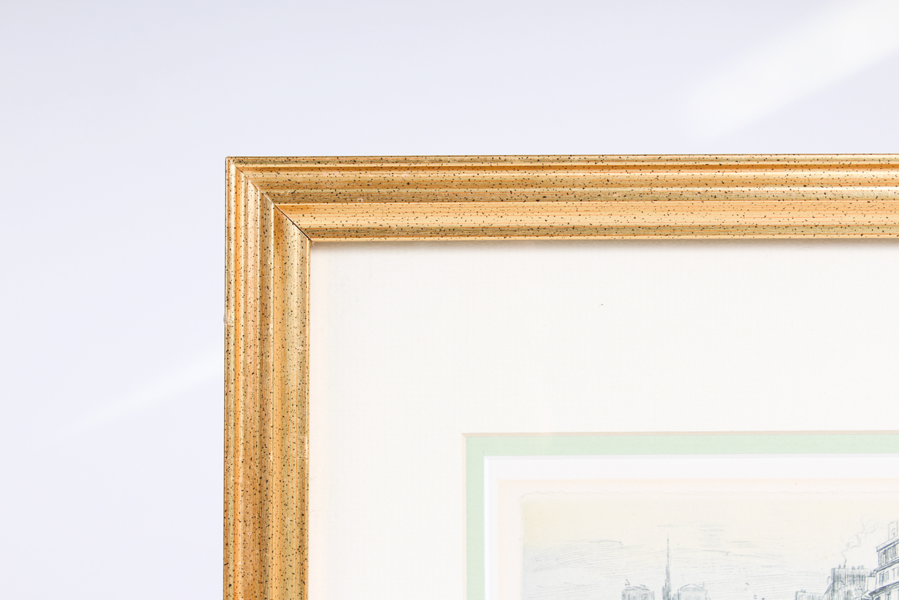 Framed Eugene Louis Veder Print