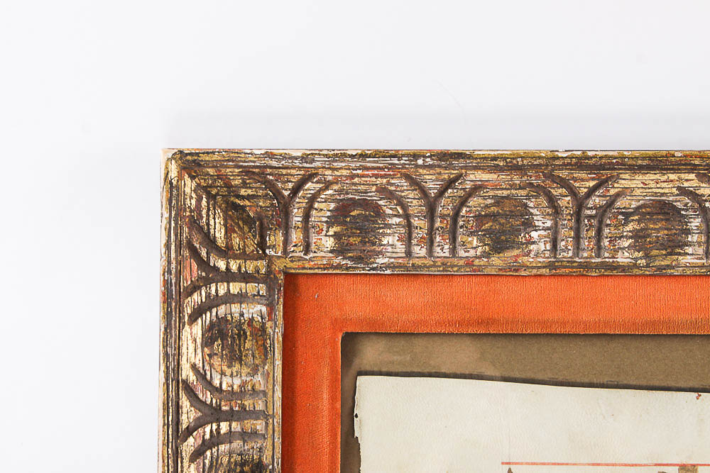 Antique Goatskin Parchment Hymnal Page with Latin Calligraphy