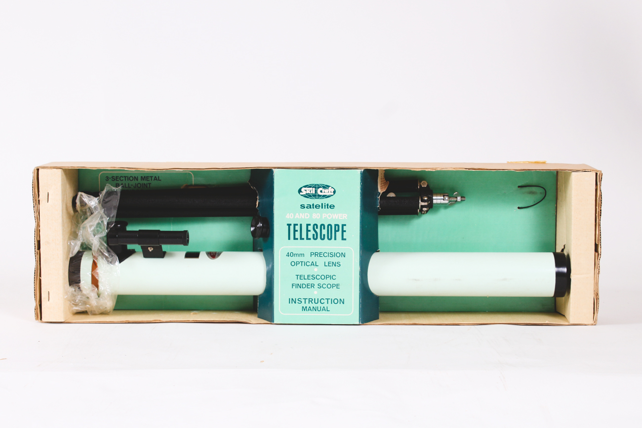 Vintage SkilCraft Satelite Telescope