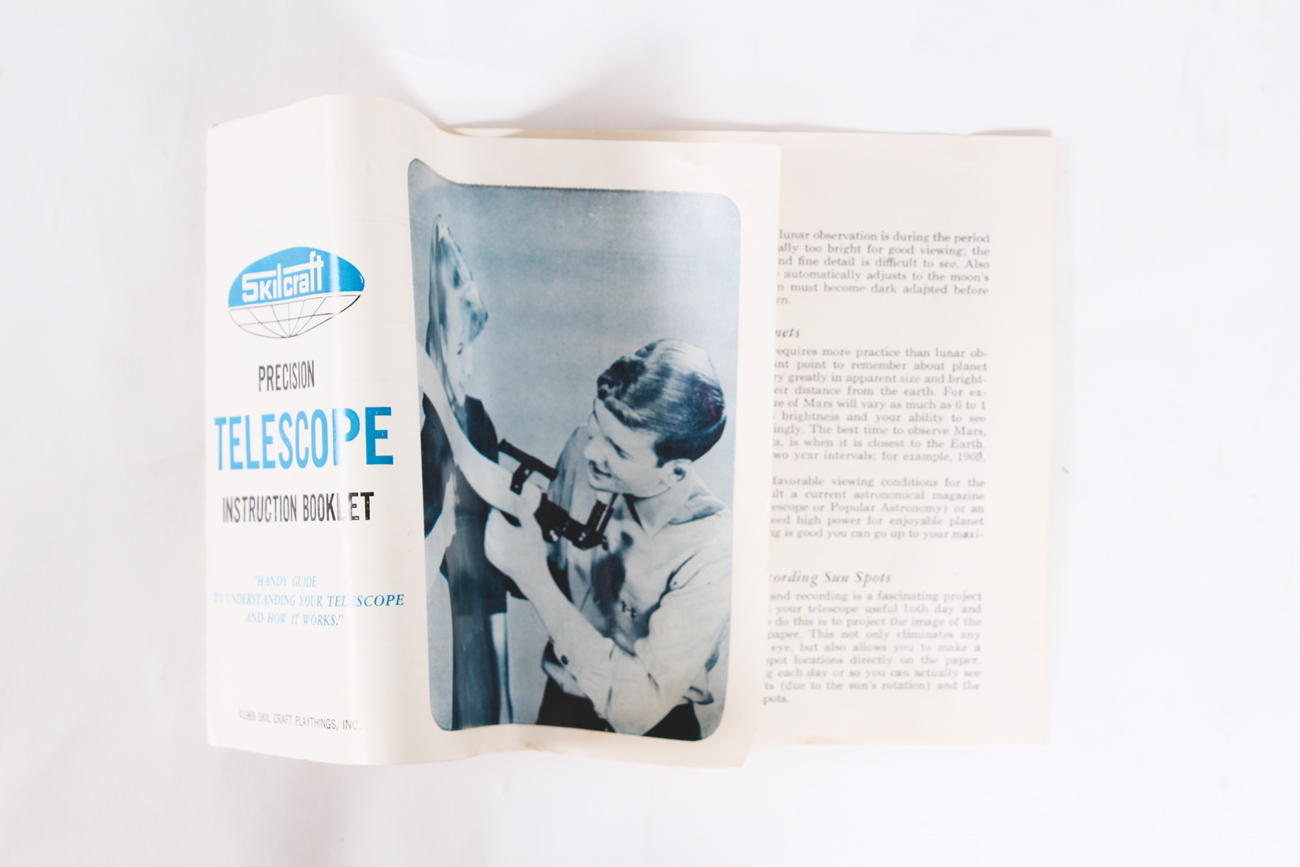 Vintage SkilCraft Satelite Telescope